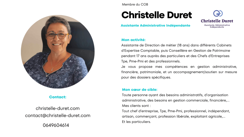 Fiche Christelle Duret